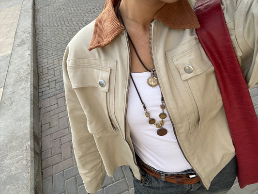 the Canvas Pocket Jacket