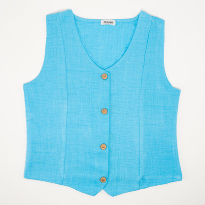 Linen Vest